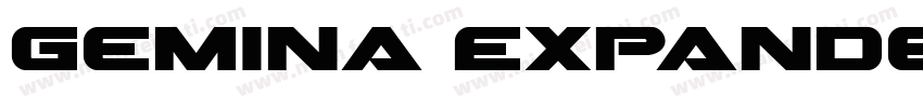 Gemina Expanded Ital字体转换